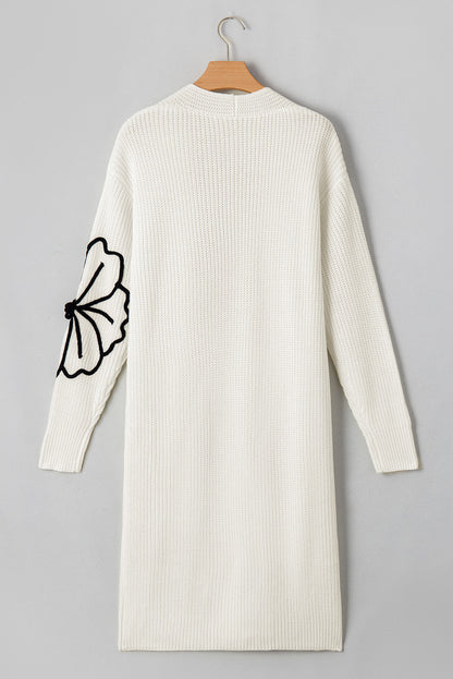 Threaded Pear Trinity Open Front Duster Cardigan