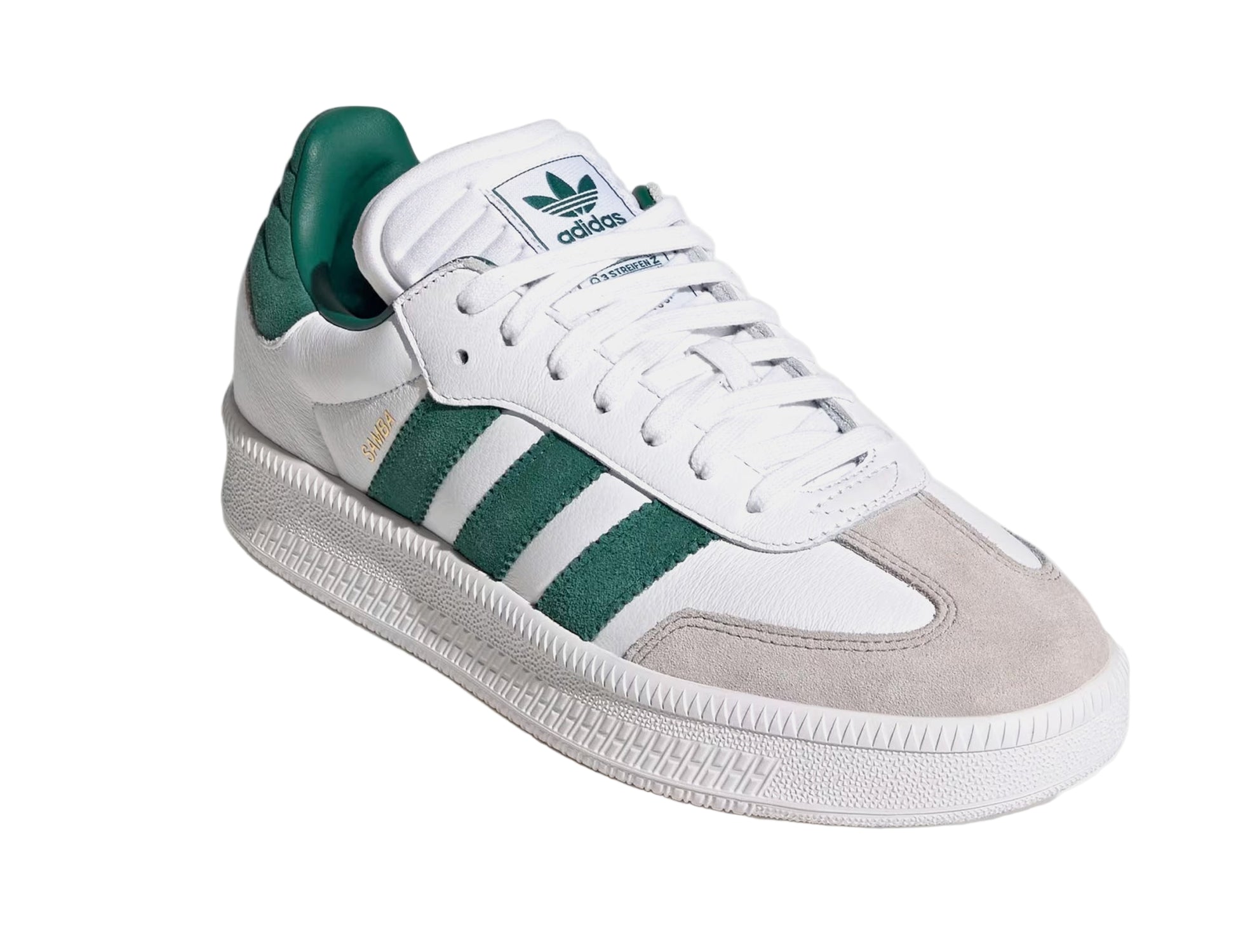 Footwear White / Collegiate Green / Core Granite-