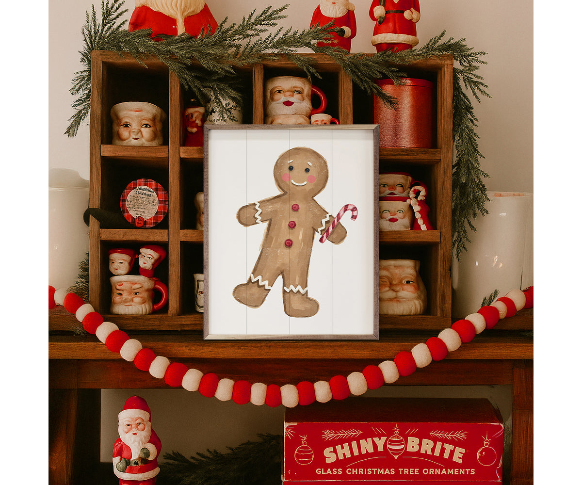 Kendrick Home Christmas Gingerbread Man