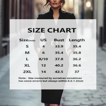 Women’s Black Bodycon Midi Dress