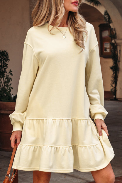 Threaded Pear Ramona Sleeve Loose Mini Dress