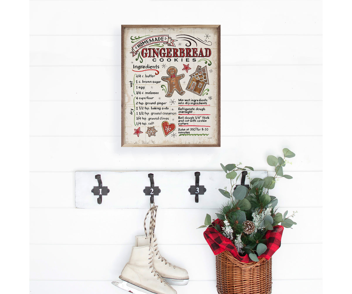 Kendrick Home Christmas Treats VI Gingerbread By Anne Tavoletti