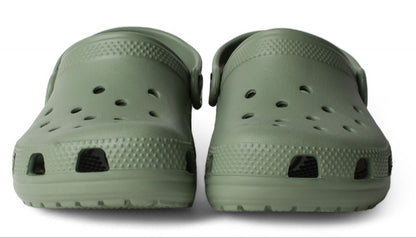 Youth Crocs Classic Clogs - Moss