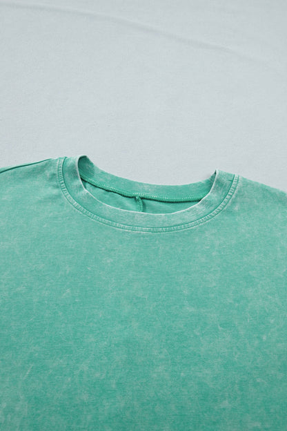 Itzel Mineral Washed Oversize Tee
