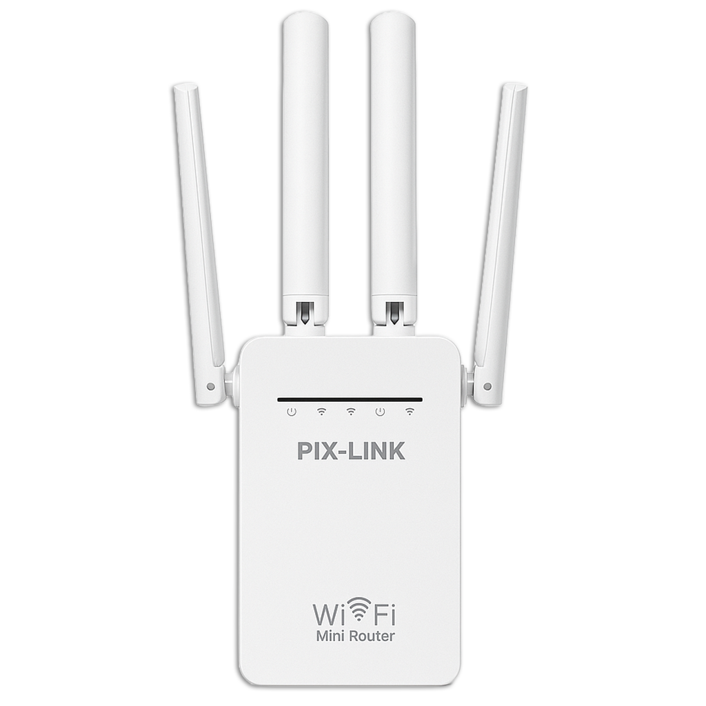 Prime Goods 1200Mbps WiFi Range Extender Repeater Wireless Amplifier Router Signal Booster - White