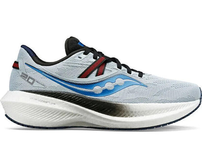 Saucony Triumph 20 Vapor Pwrrun+ Men's Sneakers — Black Running