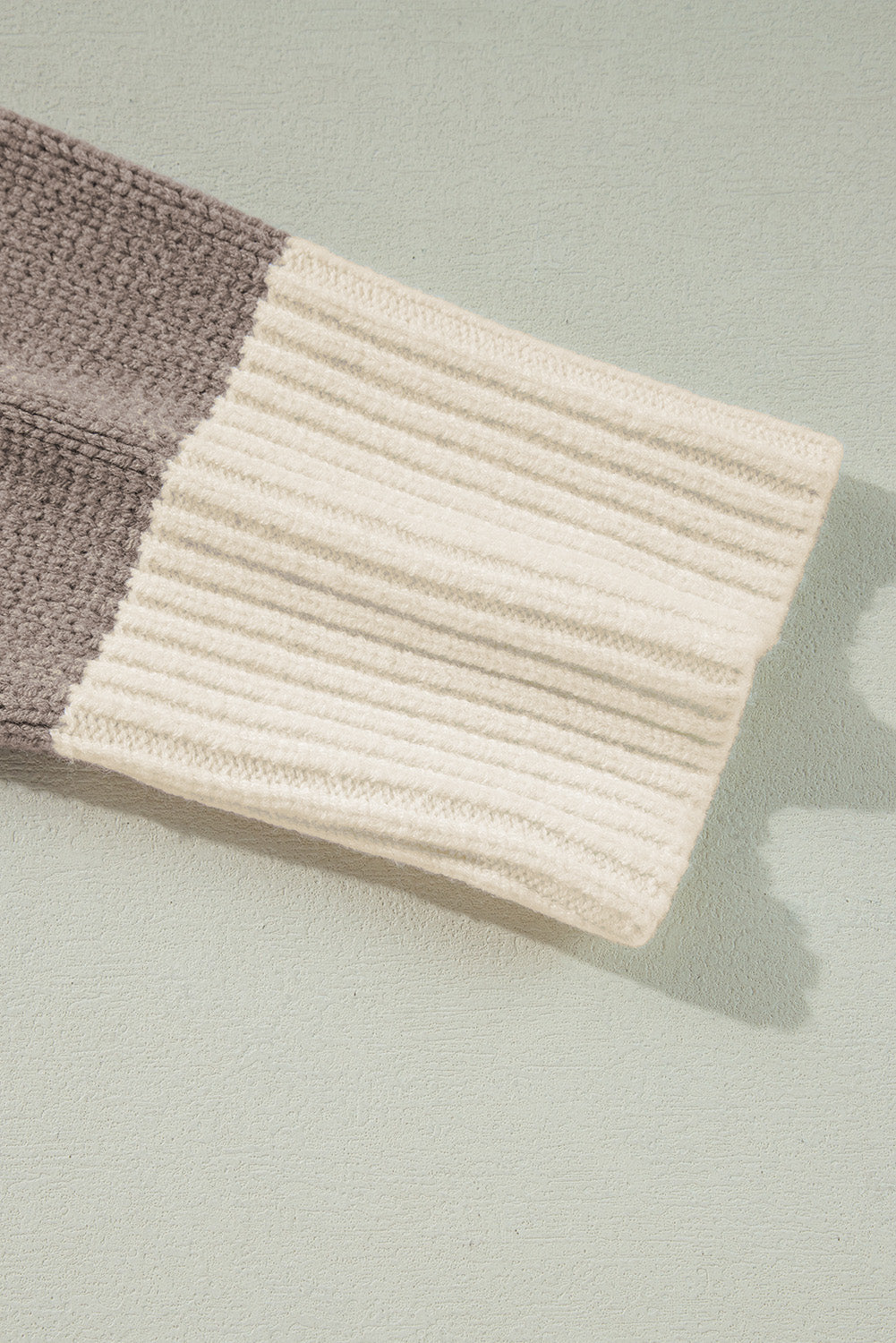 Threaded Pear Livia Colorblock Loose Pullover Sweater