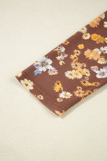 Threaded Pear Skye Sleeve Babydoll Blouse Long Sleeve PLUS Top