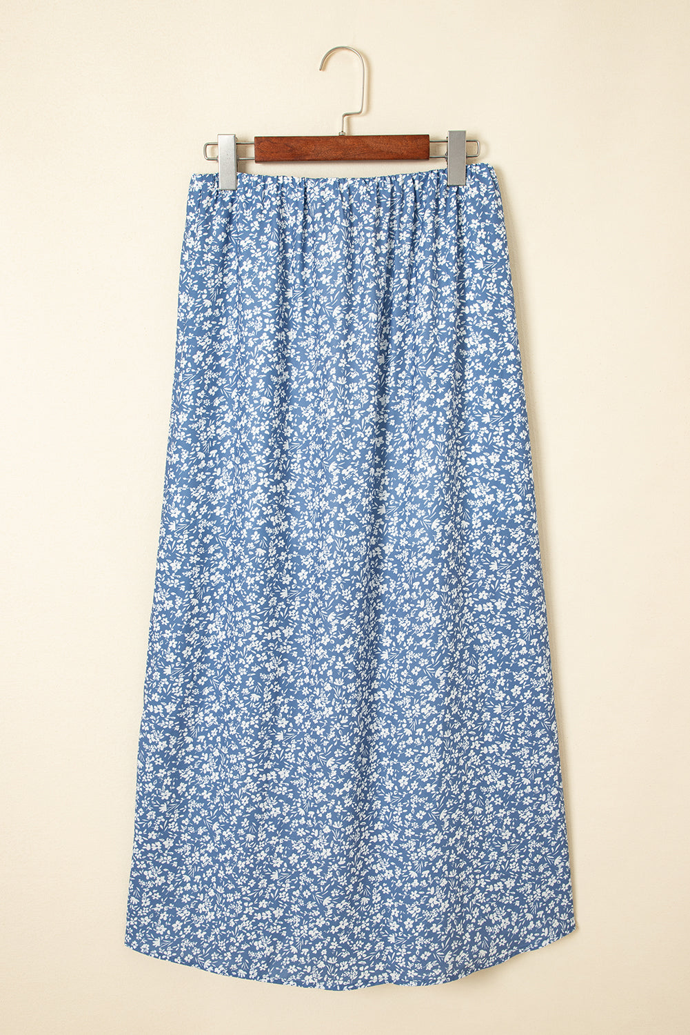 Threaded Pear Emilee High Waist Long Skirt
