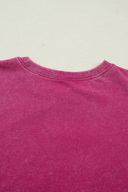 Threaded Pear Emmy Mineral Wash Cotton Tee