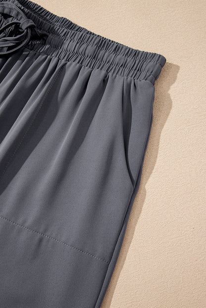 Threaded Pear Elani Waistband Cropped Jogger Pants