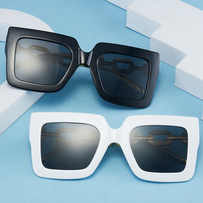 Square Chain Sunglasses for Women