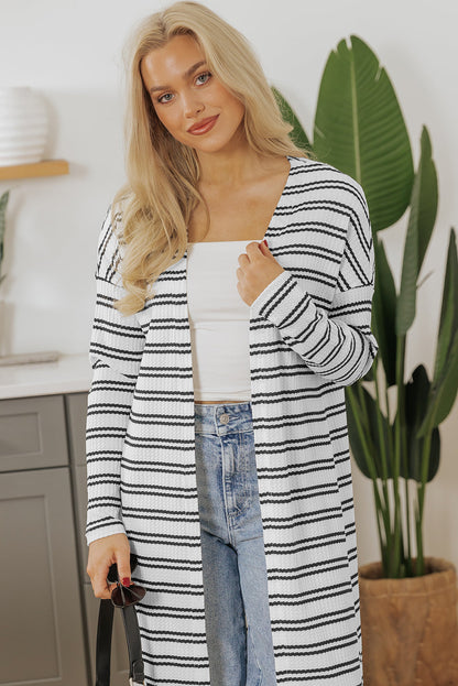 Threaded Pear Millie Open Front Duster Cardigan