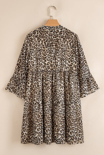 Threaded Pear Gwenhara 4 Sleeve Swing Dress