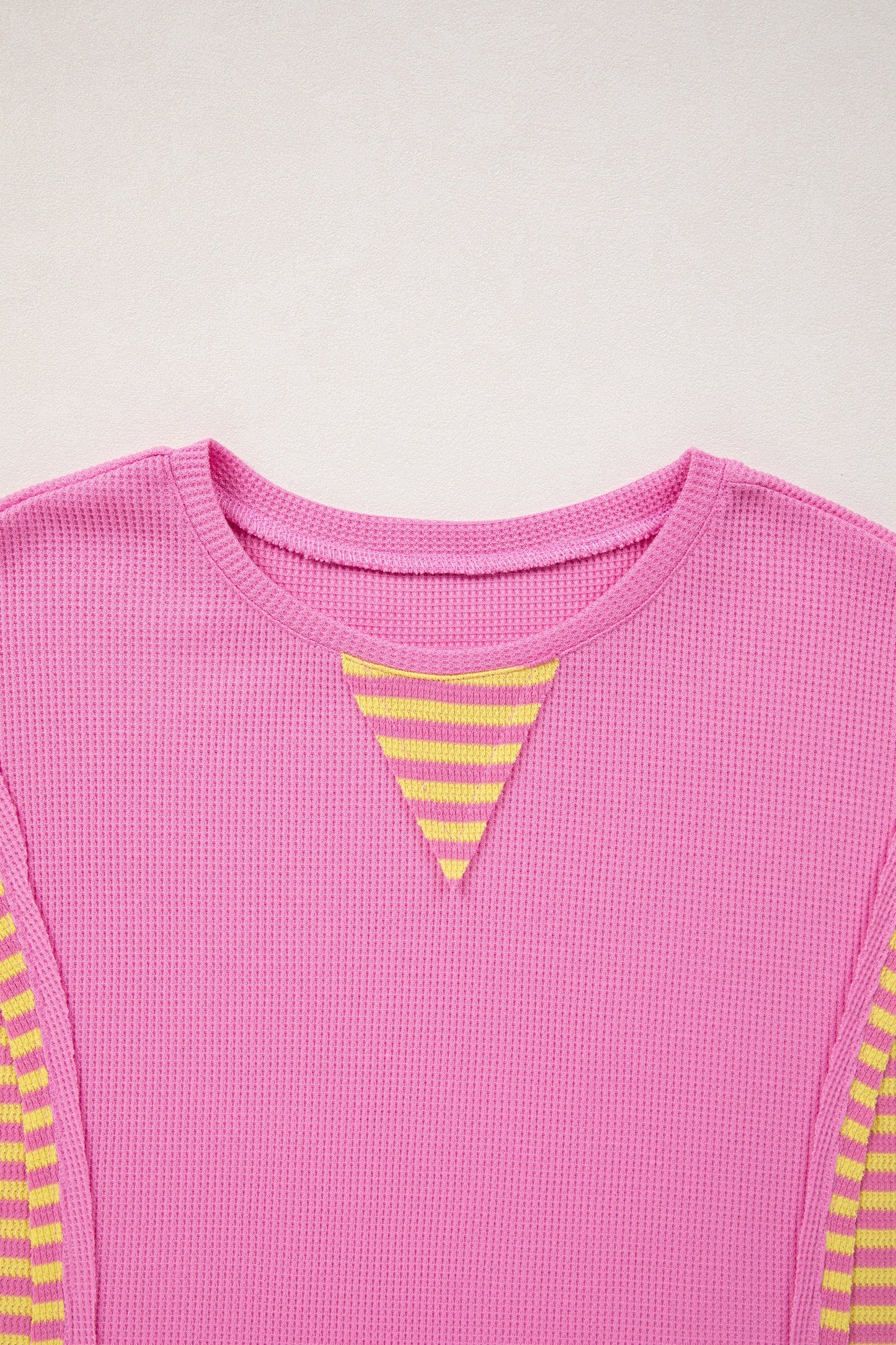 Threaded Pear Wynter Patchwork Loose T Shirt