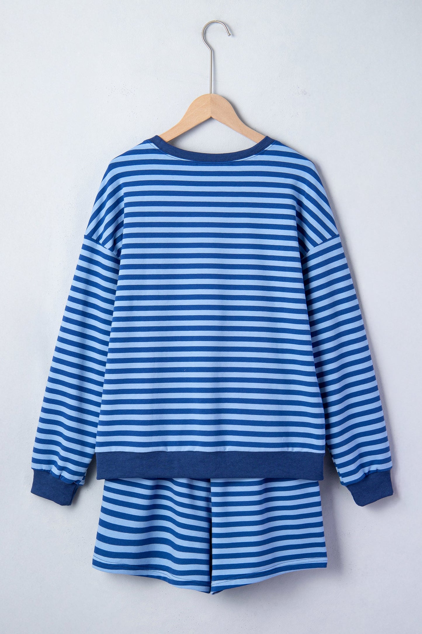 Threaded Pear Chloe Casual Short Set Long Sleeve Top Set
