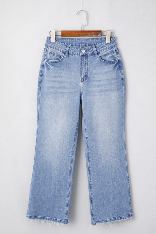 Threaded Pear Kendra High Waist Flared Jeans