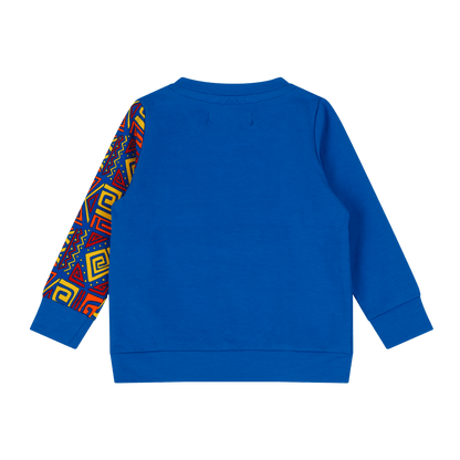 Blue Geometric-