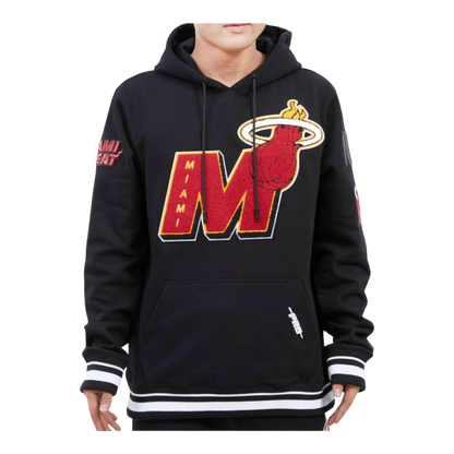 Pro Standard NBA Miami Heat Mash Up Logo P/O Men's Hoodie