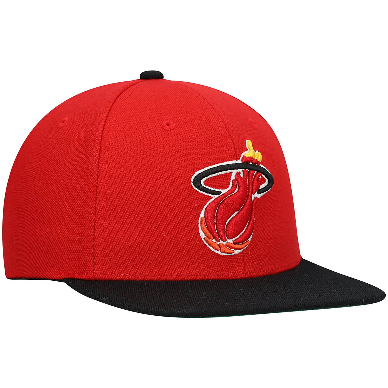 Men's Mitchell & Ness NBA Team 2 Tone 2.0 Snapback Hwc Heat