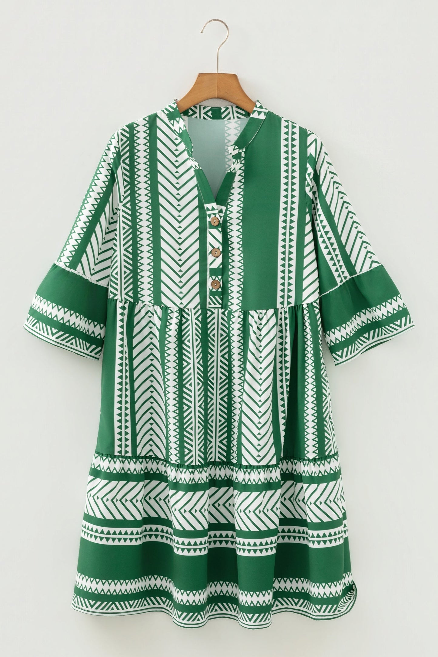Threaded Pear Mikaela 4 Sleeve Casual Dress