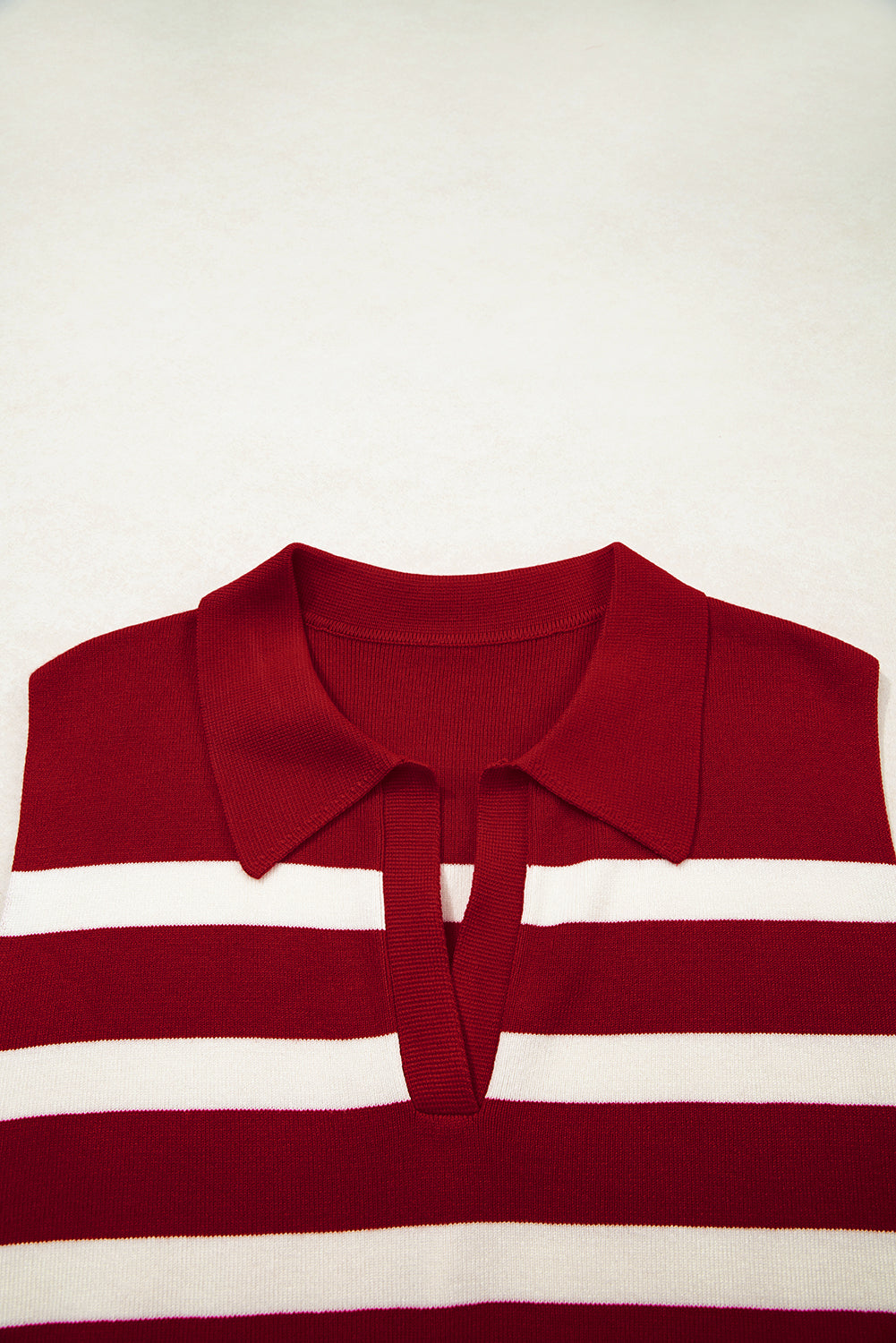 Threaded Pear Ariya Stripe Collared Sweater
