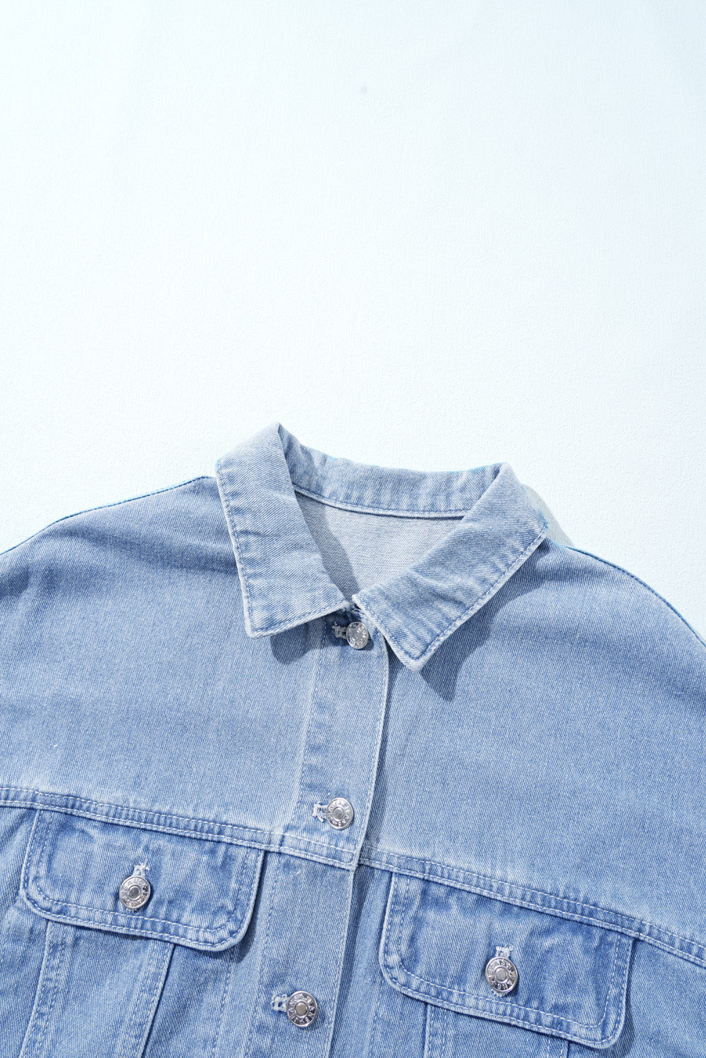 Threaded Pear Sofia Plaid Patchwork Oversized Jacket