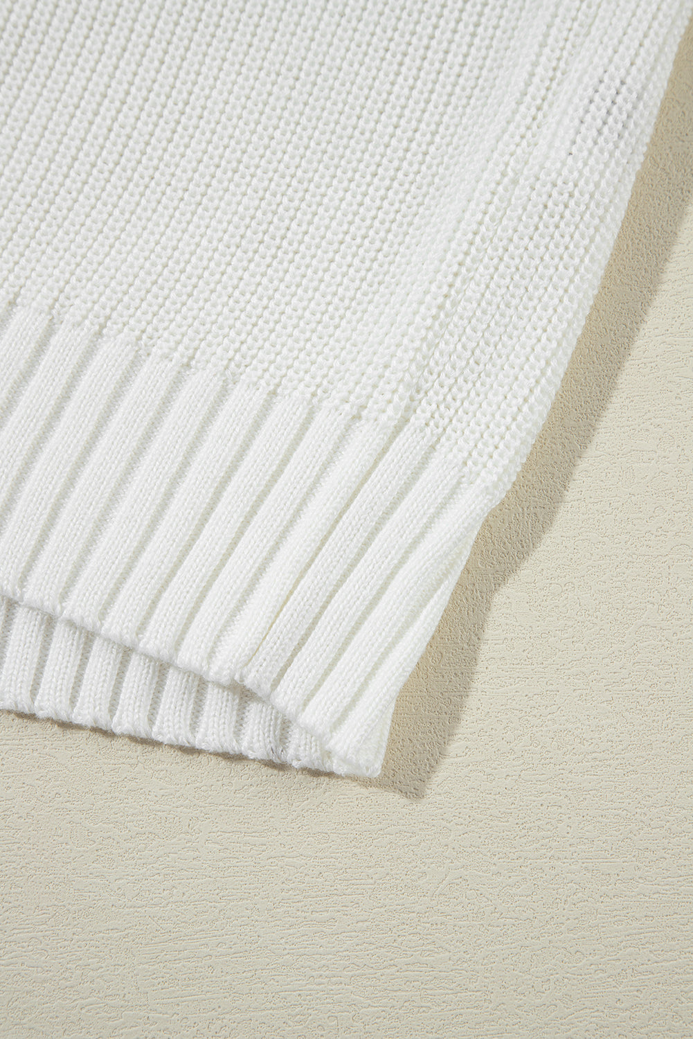 Threaded Pear Madison Patch Bishop Sleeve Sweater