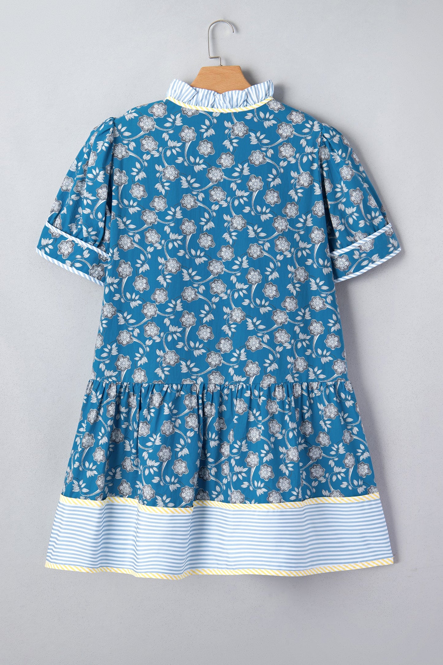 Threaded Pear Meilani Front Ruffle Hem PLUS Dress