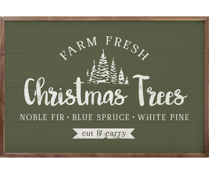 Kendrick Home Christmas Trees Cut And Carry Green