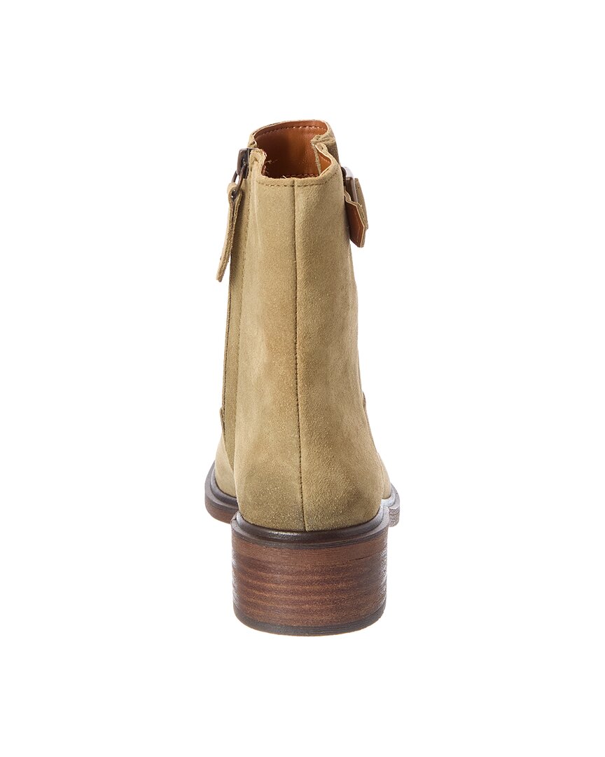 KHAKI SUEDE GREEN-