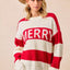 IVORY/RED
