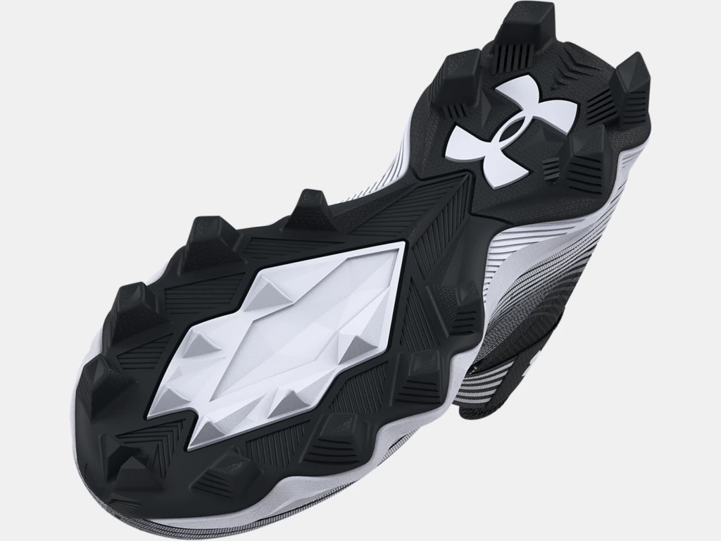 Under Armour Grade School Highlight Franchise Gs 'Black White' Sneakers