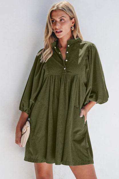 Threaded Pear Celeste Waist Bracelet Sleeve Dress