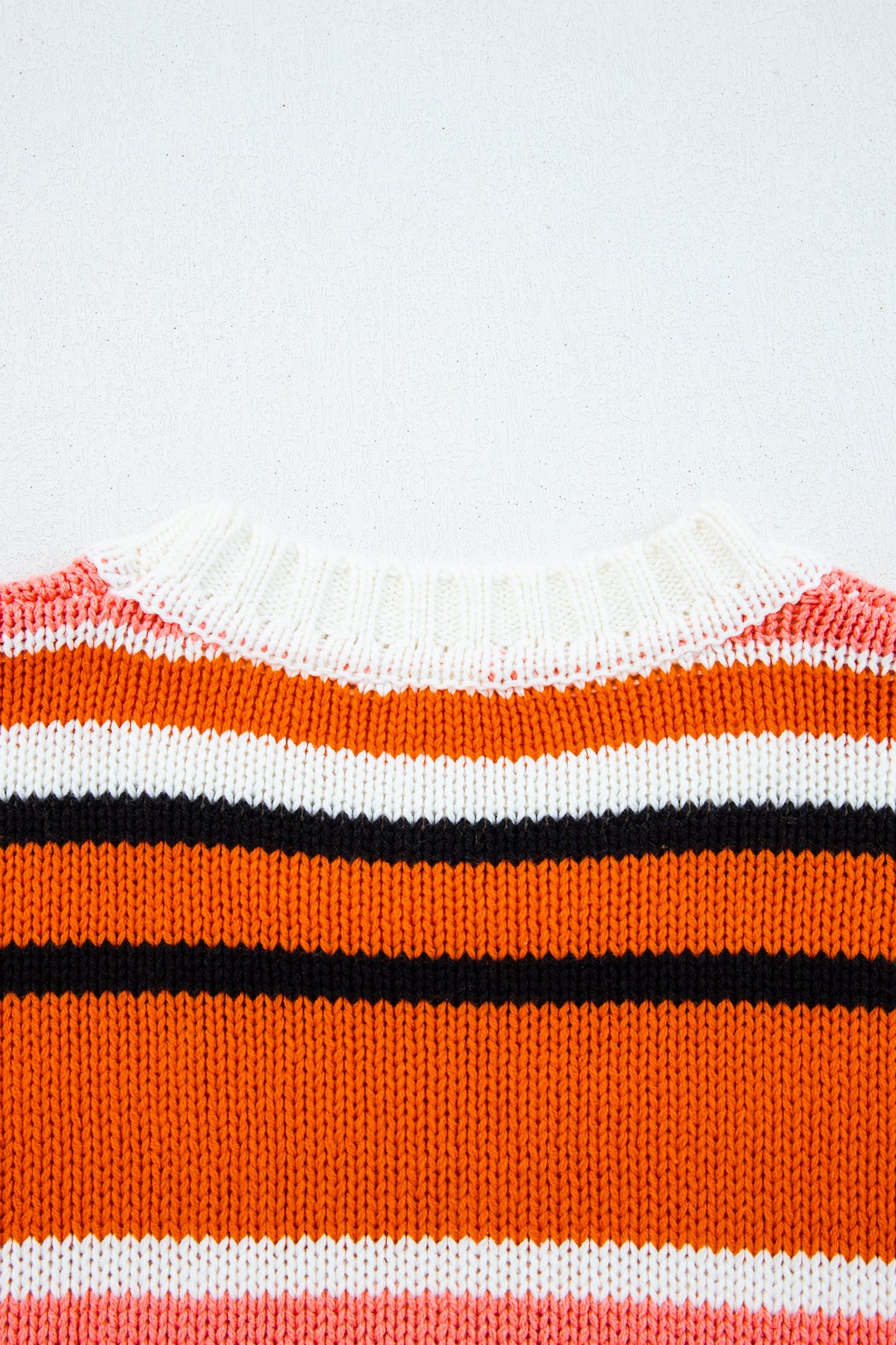 Threaded Pear Mirissa Shoulder Cropped Pullover Sweater