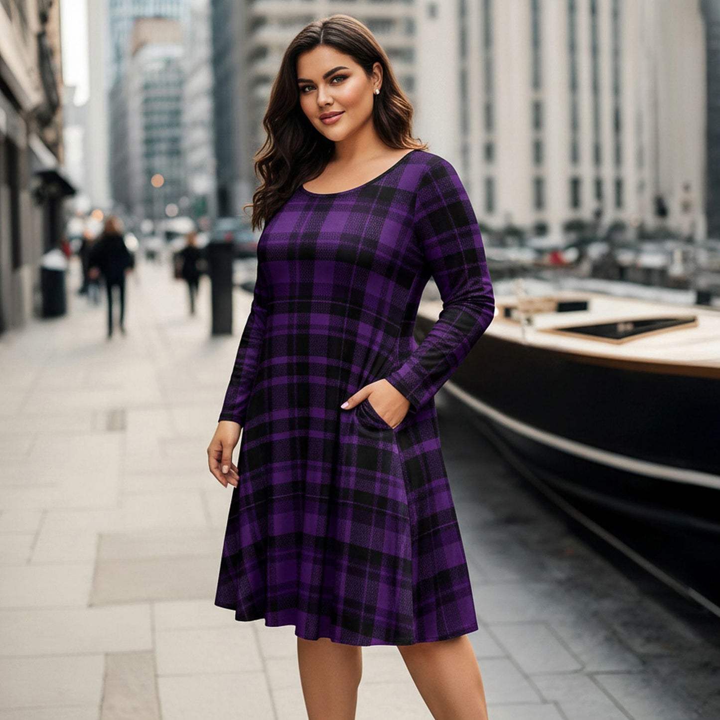 Puple and Black-