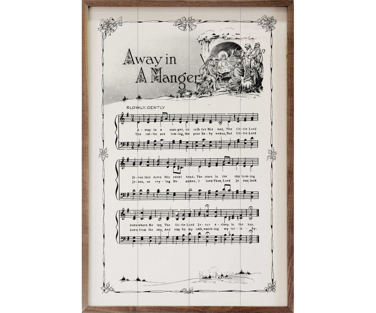 Kendrick Home Away In A Manger Sheet Music
