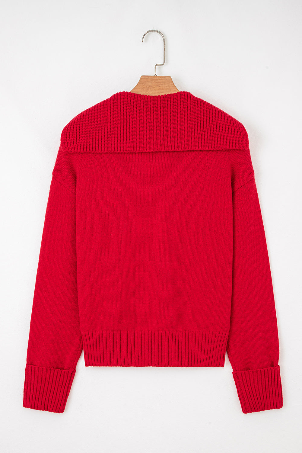 Threaded Pear Avery Edge Sexy Elegant Sweater