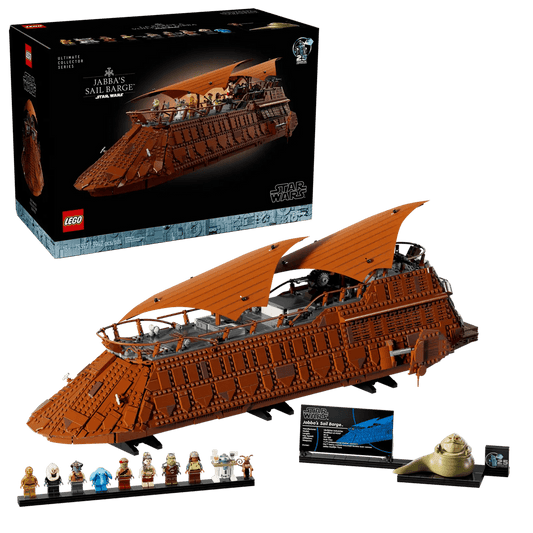 Star Wars Return of the Jedi Jabba's Sail Barge Building Set