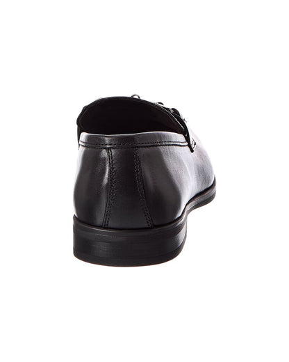 BLACK LEATHER-