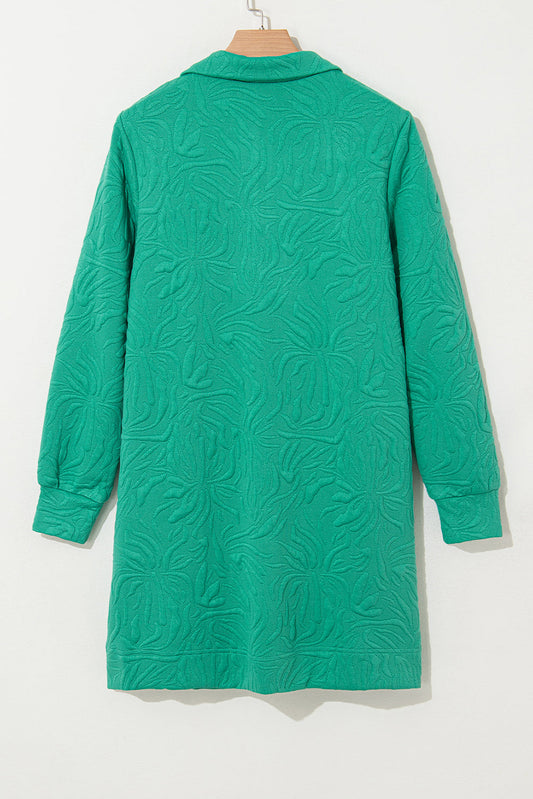 Threaded Pear Amayah Zipper Shift Mini Dress