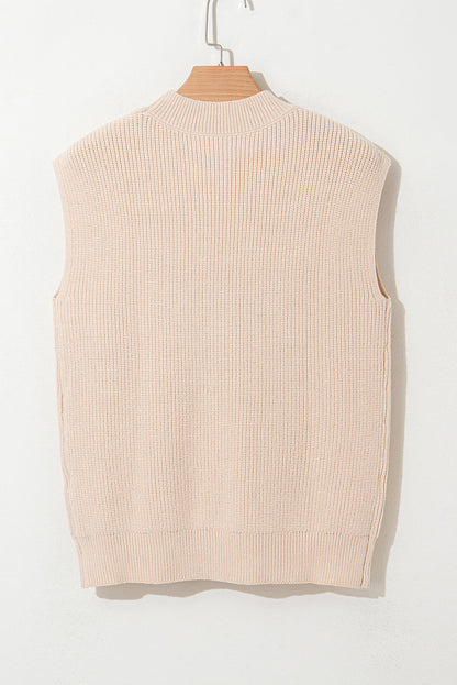 Threaded Pear Lydia High Short Sleeve Sweater