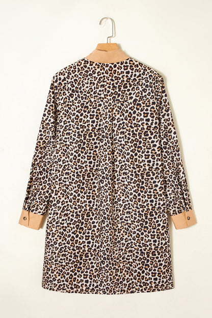 Threaded Pear Gemma Long Sleeve Flared Dress
