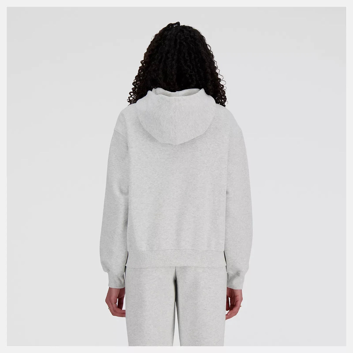 New Balance Sport Essentials Women's Pullover Hoodie — Gray