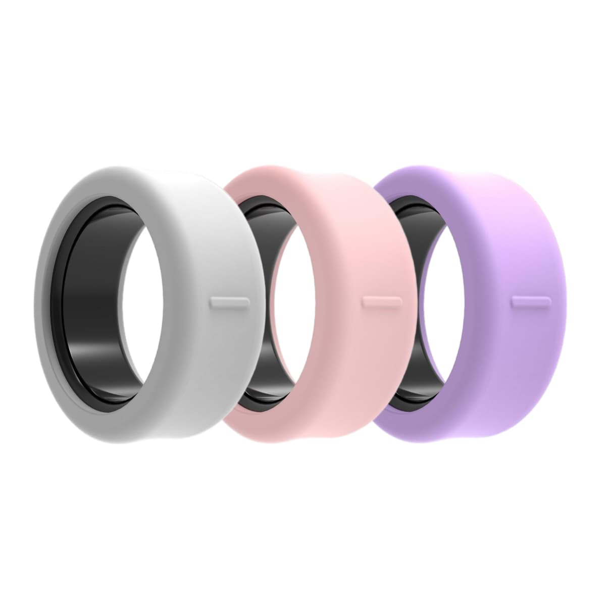 3-Pack(White，Pink，Lilac)-