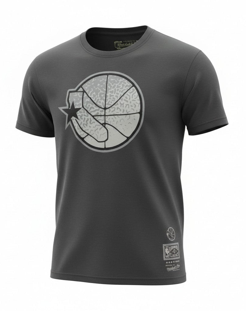 Mitchell & Ness Men's NBA Golden State Warriors Sneak Ss T-Shirt