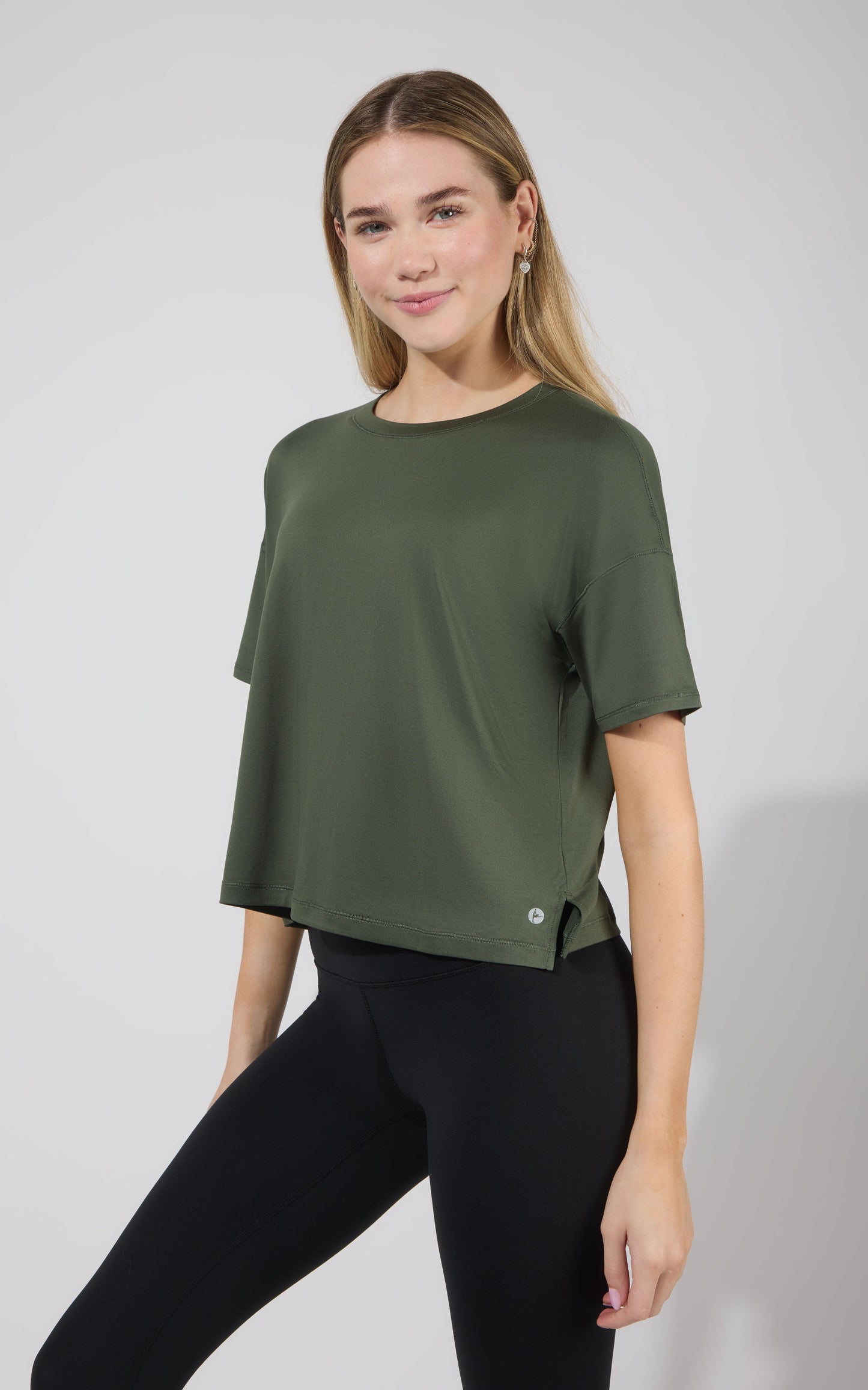 2 Pack Super Soft Deluxe Boxy Cropped Tee
