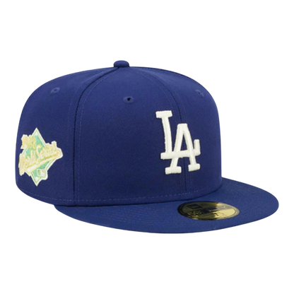 New Era 59Fifty Los Angeles Dodgers Citrus Pop Fitted Hat Navy/Green
