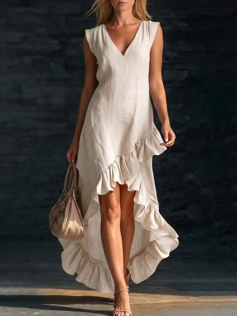 zulily cotton dresses French Romantic Cotton Maxi Dress