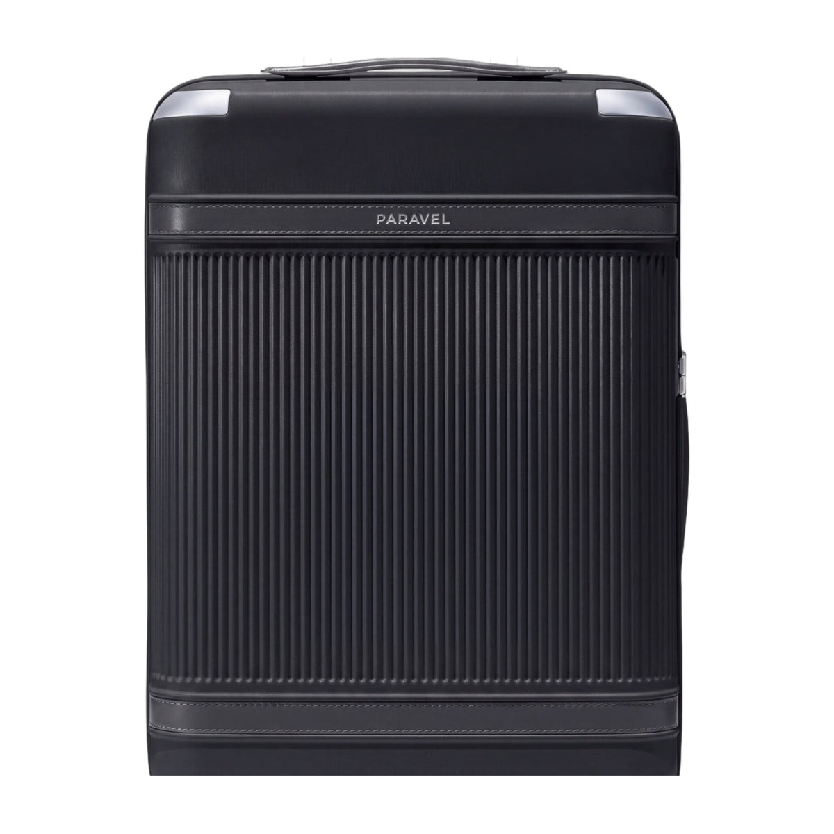 Paravel Aviator Carry-On Lightweight Spinner Luggage Travel Derby Black